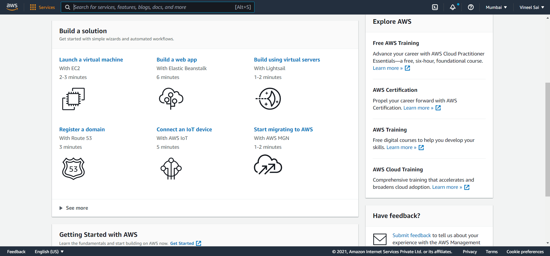 AWS Console